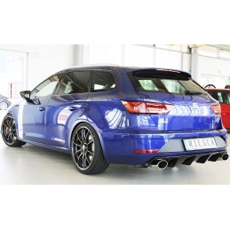 Anadido trasero Seat Leon 5F ST CUPRA 2016  RIEGER ABS