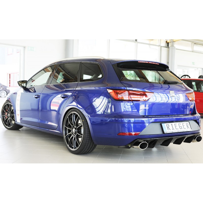Anadido trasero Seat Leon 5F ST CUPRA 2016  RIEGER ABS