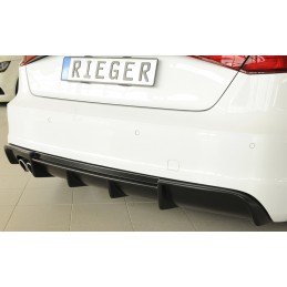 ANADIDO FALDON TRASERO AUDI A3 8V 3 5 PTAS S LINE NEGRO