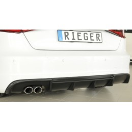 ANADIDO FALDON TRASERO AUDI A3 8V 3 5 PTAS S LINE NEGRO
