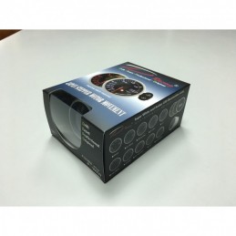 KIT RELOJ PRESION ACEITE DEPO RACING 52 MM  0 0 a 10 0 bar