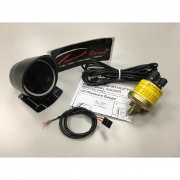 KIT RELOJ PRESION ACEITE DEPO RACING 52 MM  0 0 a 10 0 bar