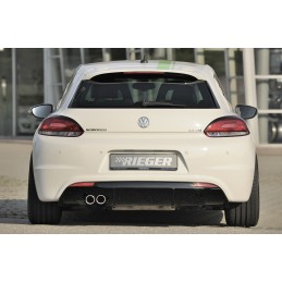 DIFUSOR TRASERO CARBON LOOK VW SCIROCCO SOLO R LINE 2014 