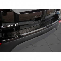 PROTECTOR PARACHOQUES TRASERO CARBONO GENUINO 3D OPEL MOKKA X 16
