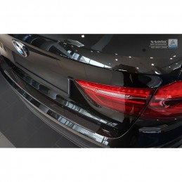 PROTECTOR PARACHOQUES TRASERO CARBONO GENUINO 3D BMW X6 F16 2014