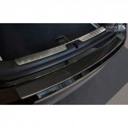 PROTECTOR PARACHOQUES TRASERO CARBONO GENUINO 3D BMW X6 F16 2014