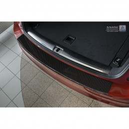 PROTECTOR PARACHOQUES TRASERO CARBONO GENUINO 3D AUDI Q5 08 16