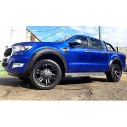 JUEGO LLANTAS 20 quot  FORD RANGER NEGRO MATE 9X20   6X135   6X139 7 