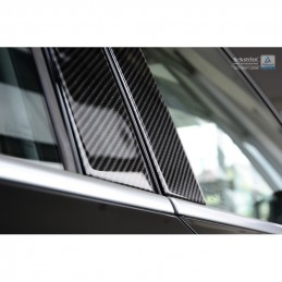 Molduras montante puertas Carbono Negro Mazda 6 Sedan   Wagon 20
