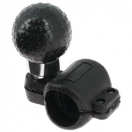 POMO VOLANTE UNIVERSAL TIPO BOLA GOLF  NEGRO