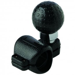 POMO VOLANTE UNIVERSAL TIPO BOLA GOLF  NEGRO