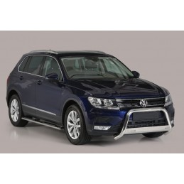 DEFENSA CENTRAL INOX VW TIGUAN 2017  CON GRABACION