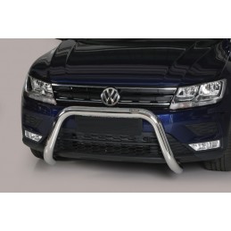 DEFENSA DELANTERA INOX VW TIGUAN 2017  SIN TRAVIESA