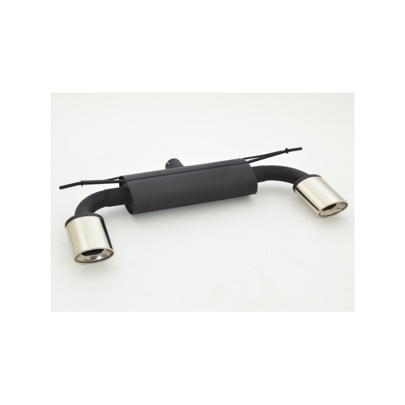 Escape silencioso trasero doble Seat Leon 5F incl  FR