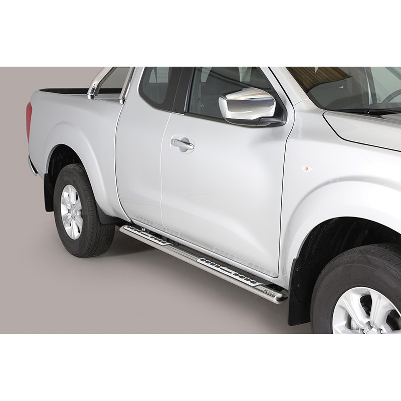 Estribos laterales Inox Nissan Navara D23 NP300 2016  Tipo DSP