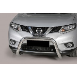 Defensa central inox O76mm Nissan X trail 2014  sin traviesa Hom