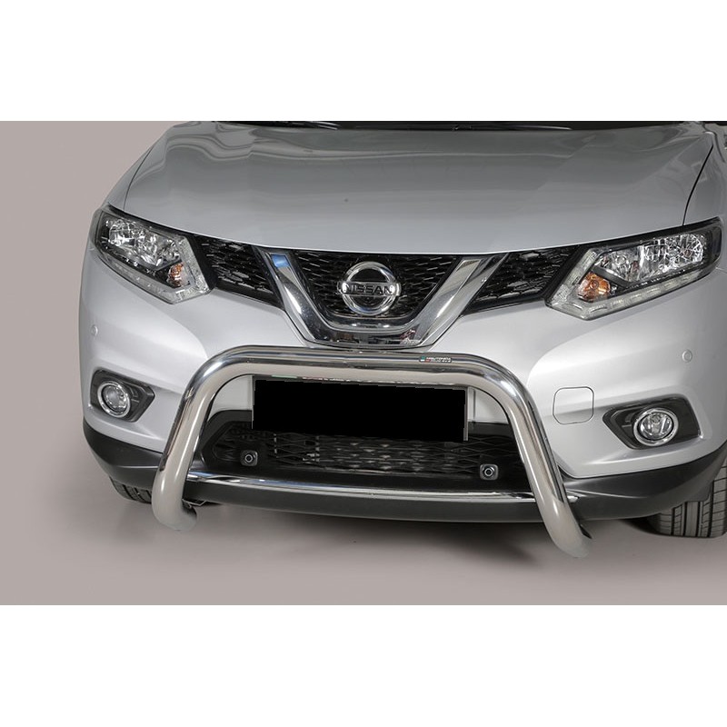 Defensa central inox O76mm Nissan X trail 2014  sin traviesa Hom