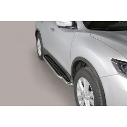 Estribos laterales Inox O50mm Nissan X trail 2014 