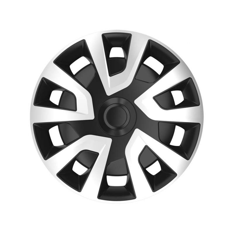 Juego tapacubos llanta 16 quot  Revo VAN 16 Plata negro