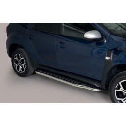 Estribos en plataforma Dacio Duster 2018  con tubo inox O50mm