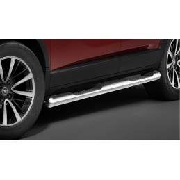 stribos laterales Acero Inoxidable O 80 mm Opel Crossland X 2017