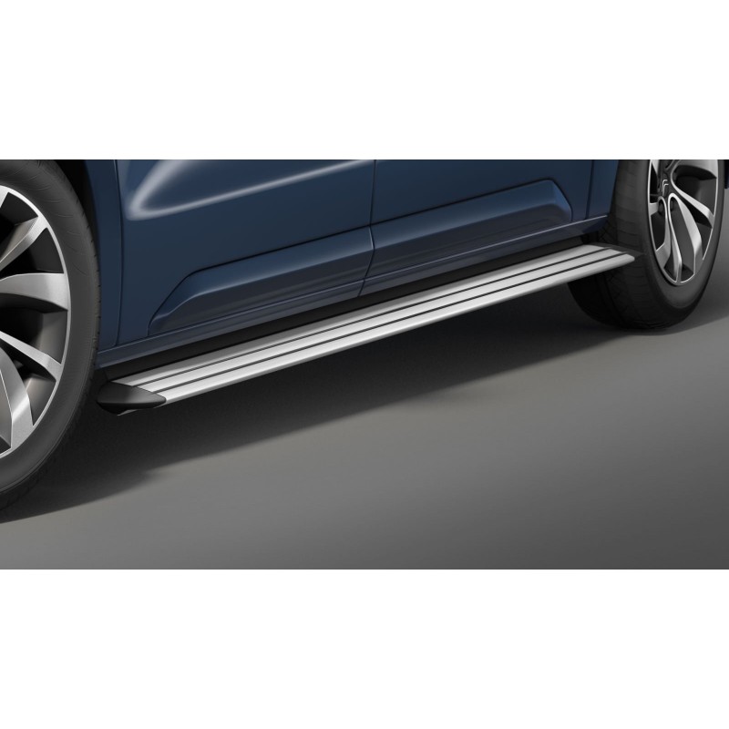 Estribos laterales en Acero Inoxidable Peugeot Expert Traveller 