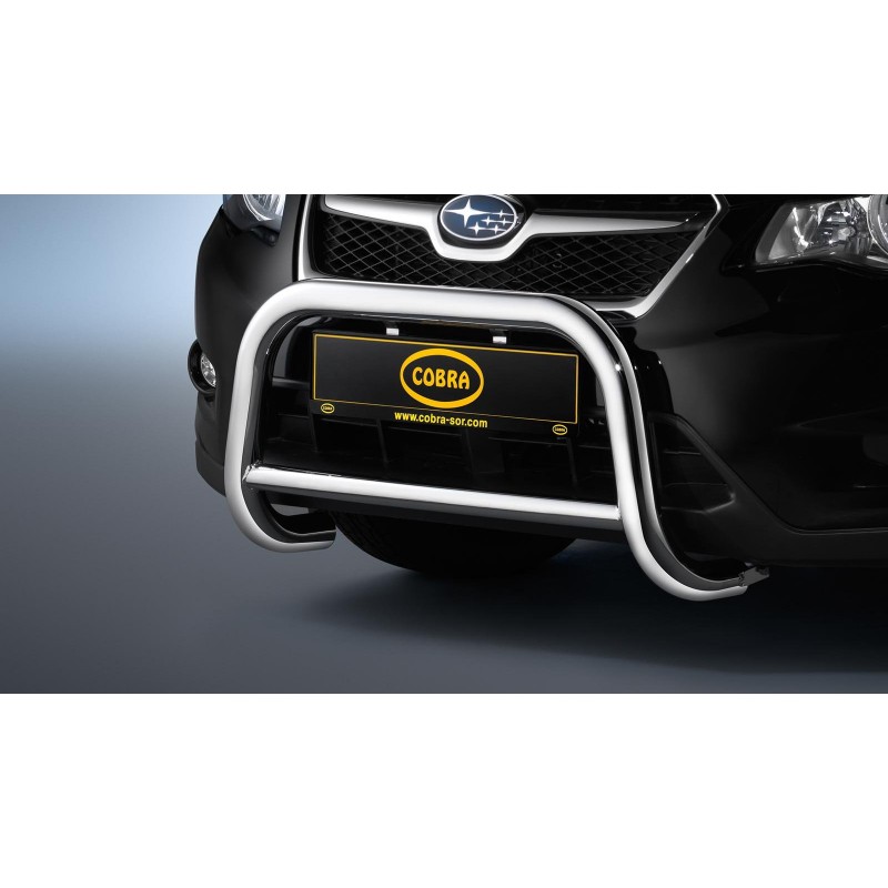 Defensa Delantera Central Baja Inox O60 mm Subaru XV 2012   con 