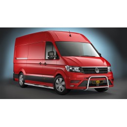 Estribos laterales Acero Inoxidable O 80 mm VW Crafter 2017  con