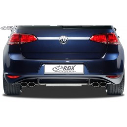 Difusor trasero VW Golf 7  quot R Look quot   posterior inserto difusor tr