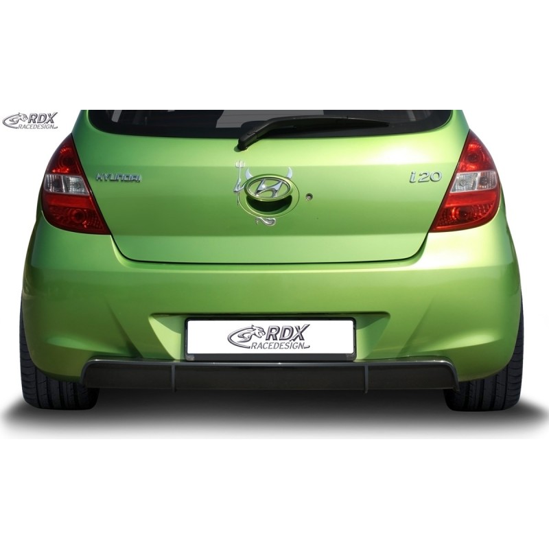 Difusor parachoques trasero tuning HYUNDAI i20 2008 2012 PB   PB