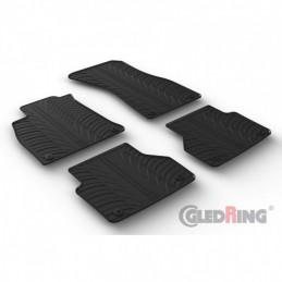 Alfombras de goma Audi A7 2018   Negras 4 piezas