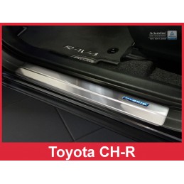 Taloneras de puerta acero inoxidable Toyota C HR 2016  Hybrid  4