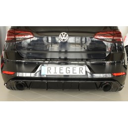 Difusor trasero VW Golf GTI 7 5 negro brillo