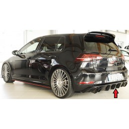 Difusor trasero VW Golf GTI 7 5 negro brillo