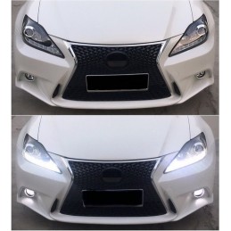 Parachoques delantero Leux IS XE20 2005 2013 look F Sport   faro
