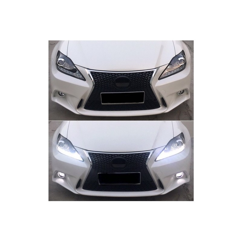 Parachoques delantero Leux IS XE20 2005 2013 look F Sport   faro