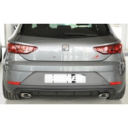 Anadido trasero Seat Leon 5F CUPRA 2016 RIEGER ABS