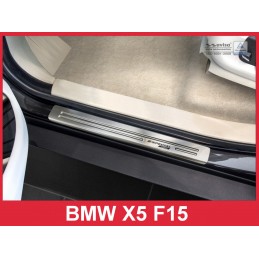 Protectores de umbral puerta acero inoxidable BMW X5  F15  2013 