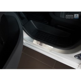 Protectores de umbral de acero inoxidable Peugeot Traveller 2016