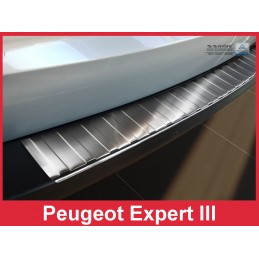PROTECTOR PARACHOQUES TRASERO ACERO INOXIDABLE PEUGEOT EXPERT 20