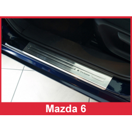 Umbrales puerta acero inoxidable Mazda 6 2013 