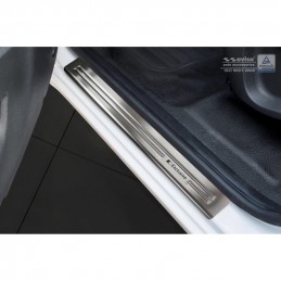 Umbral puertas acero inoxidable Mercedes Citan 2013 