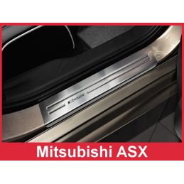 Protectores de puerta de acero inoxidable Mitsubishi ASX 2010 