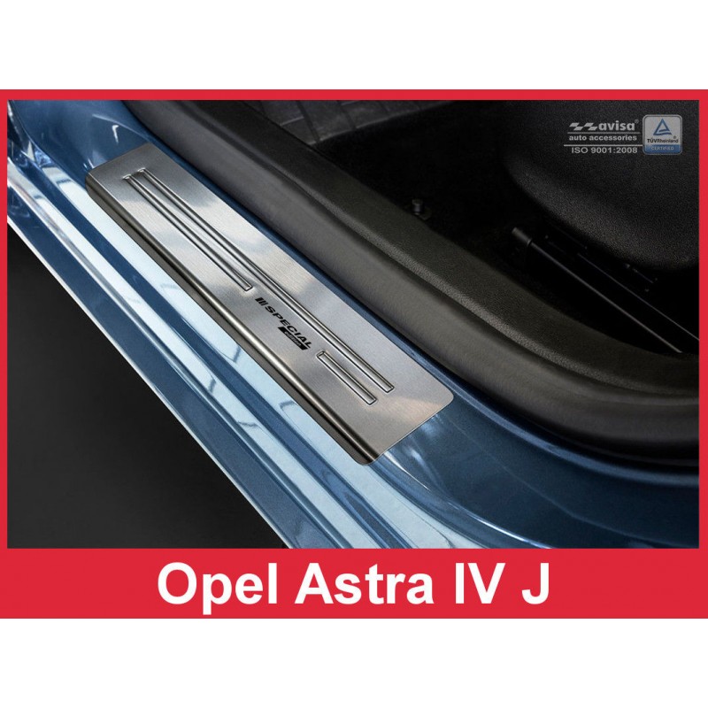 Umbral puerta acero inoxidable Opel Astra J Sports touring 2010 