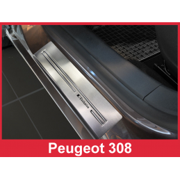 Umbral puerta acero inoxidable Peugeot 308 II HB 5 puertas y SW 