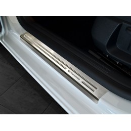 Protectores de umbral de acero inoxidable Seat Leon 5F ST 2013 