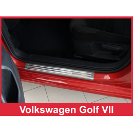 Umbral puertas acero inoxidable VW Golf VII 5 puertas y Variant 