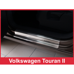 Umbral de acero inoxidable Volkswagen Touran 2006 2015  