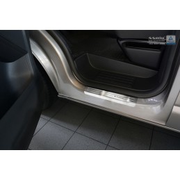 Protectores puerta umbral de acero inoxidable Volkswagen Transpo
