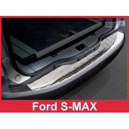 PROTECTOR PARACHOQUES TRASERO ACERO INOXIDABLE FORD S MAX 06 15